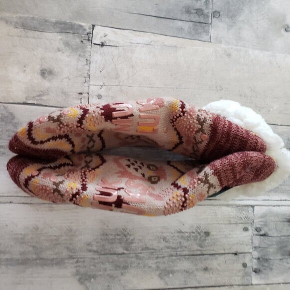 NWT - Muk Luks Women's Owl Shortie Cabin Sock - Size S/M (5-7) - Picture 2 of 4